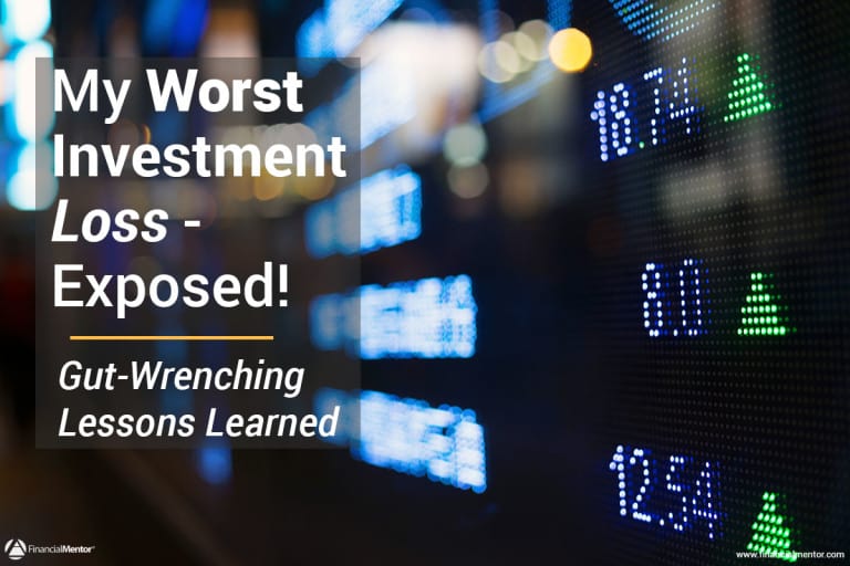 A graphic depiction of a significant investment loss, symbolizing the risks and challenges of financial investments